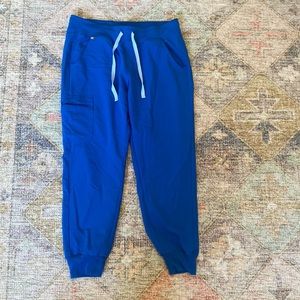 Figs Zamora Jogger Royal Blue Medium Petite